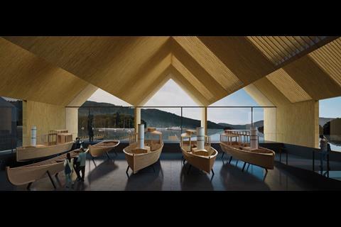 Windermere Steamboat Museum competition shortlist- Design G